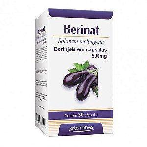 Berinat berinjela 30cáps 500mg Arte nativa