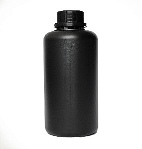 Garrafa plástica 1000ml para acondicionamento de químicos - revelador ou fixador