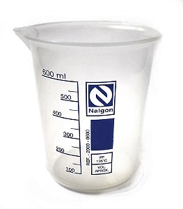 Bequer 600ml para químicos