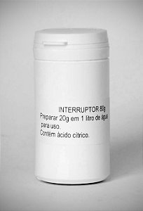 Interruptor - 80g - Ácido cítrico