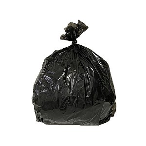 Saco Para Lixo Reforçado Industrial 100 Litros Boca Larga Preto C/ 5Kg