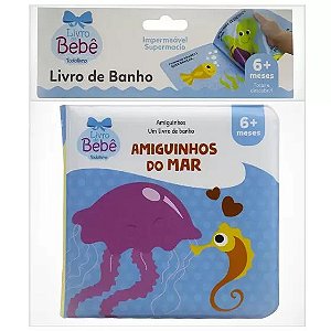 Livro de Banho - Amiguinhos do Mar