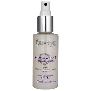 Spray Potencializador  de  Cachos Antifrizz 120ml Ocean Hair