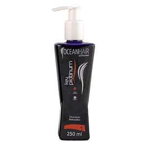 Shampoo Matizador de Tons Platinado Key Platinum 250ml - Ocean Hair	