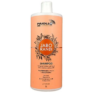 Shampoo Jaborandi e Aloe Vera Revitalizante Controla Oleosidade Queda e Fortalecimento 1 Litro - Paiolla