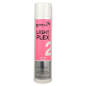 Repositor de Massa Light Plex Passo 2 Sela Cutículas Cabelos Saudáveis Protegidos Alinhados 300ml - Paiolla