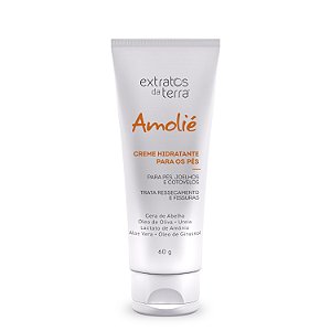 Amolié Creme Hidratante Para Os Pés e Cotovelos 60 g