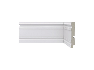 Rodapé Santa Luzia Frisado 444 Branco 9,6 cm