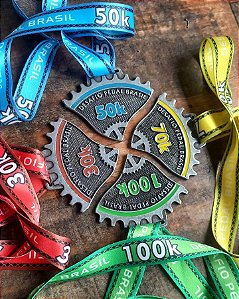 Desafio da Mandala - 4 Medalhas (Medalha de 30, 50, 70 e 100km)