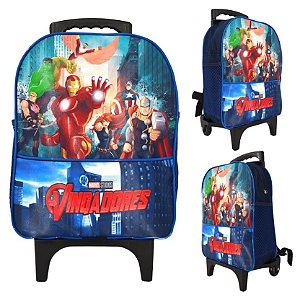 Mochila de Rodinhas pequena para creche Naruto Classico - Izza Presentes