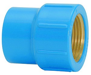 Luva Soldável Bucha Latão AZ 25mm x 3/4'' Amanco