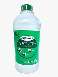 Adesivo Pvc Incolor Pote 850g c/ Pincel Amanco