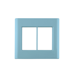 Placa Linha Giz Tramontina 4x4 6 Postos Azul Jeans