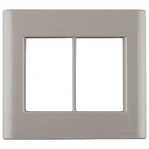 Placa Linha Giz Tramontina 4x4 6 Postos Fendi