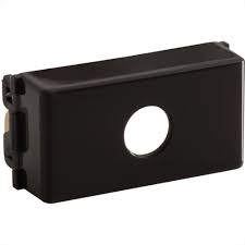 Módulo Tramontina Tampo Furo 9,5mm Grafite