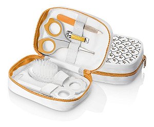 Kit Higiene Infantil Bebe Multikids Baby com Pente Escova Lixa Cortador De Unha para Crianças BB018