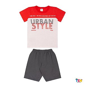 Conjunto Masculino Infantil Regata e Normal Menino