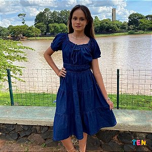 Vestido juvenil  jeans