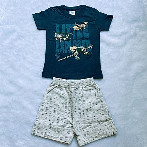 Conjunto masculino verão - Tamanho 1 Menino