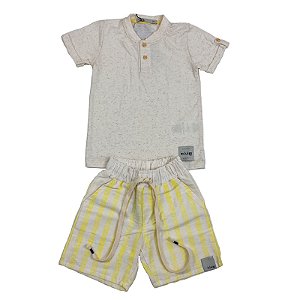CONJUNTO MASCULINO GOLA PADRE, 2, 3, 4, 8, 10 MENINO