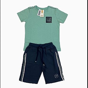 Conjunto infantil masculino tamanho 4, 6, 8 Menino
