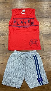Conjunto masculino verão - Tamanho 6 Menino