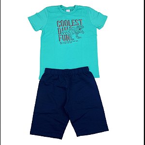 Conjunto masculino verão - Tamanho 12 Menino