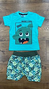 Conjunto masculino verão - Tamanho 1 Menino