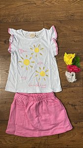 Conjunto Feminino Varias Estampas Tamanho 1 Premium Menina