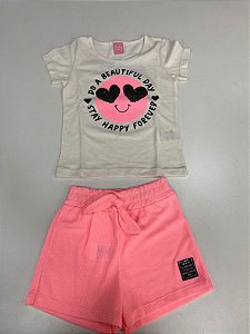 Conjunto Infantil Tamanho 4, 6, 8, 10  Menina
