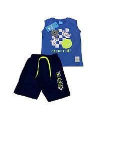 Conjunto Regata e Normal Masculino Tamanho 1, 2, 3 Baby Vest Menino