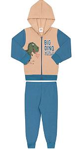 Conjunto Moletom Inverno Masculino WKids Ziper Tamanho 1 Menino