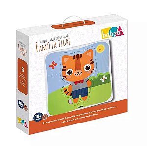 Babebi FAMiLIA GATINHOS EXPRESSOES, Multicor