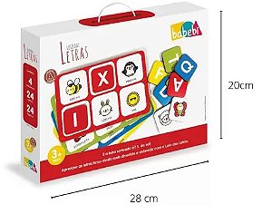 Jogo Magnético 32 peças - Adoleta Brinquedos Educativos
