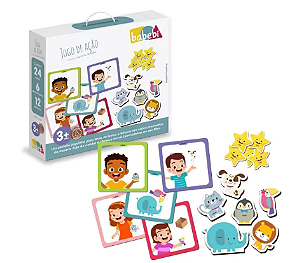 Joguinhos de Bolsa Mini Bingo - Brinquedo Educativo de Madeira Babebi -  Ioiô de Pano Brinquedos Educativos