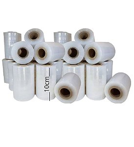 Kit 30 Rolos - Filme Stretch 100mmx0,25mic