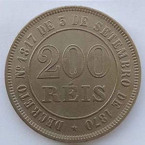 200 Réis 1882 Sob/Fc