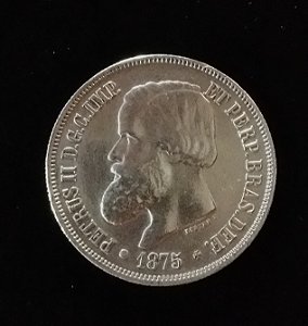 2000 Réis 1875 Prata