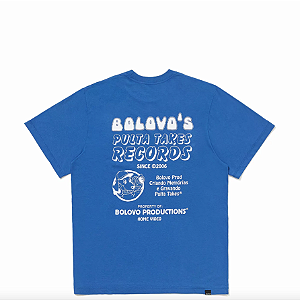 Camiseta Bolovo Records - Azul