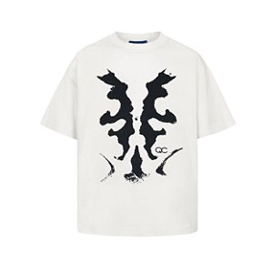 Camiseta Quadro Creations Rorschach Boxy - Off-White