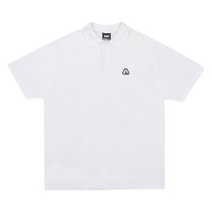 Camisa Polo High Logo Line - Branca