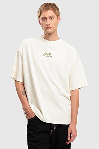 Camiseta Baw x Disney Oversized Mania - Off-White