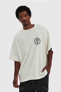 Camiseta Baw Oversized Classy - Branca