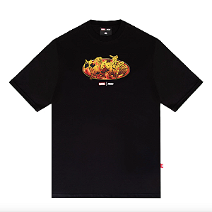 Camiseta High x Marvel Heroes - Black