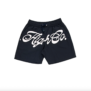 Shorts High Script - Navy