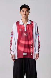Camiseta The Saint Manga Longa Polo Red Hole