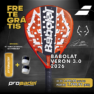 RAQUETE DE PADEL BABOLAT VERON 3.0 2026 JUAN LEBRÓN