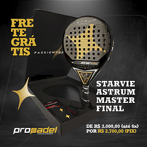 RAQUETE DE PADEL STARVIE ASTRUM MASTER FINAL - APENAS 500 UNIDADES FABRICADAS