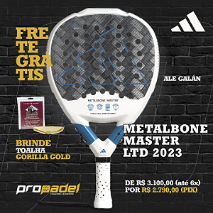 Pala padel Ale Galán, ADIDAS METALBONE 3.2