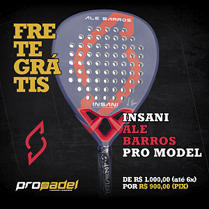 RAQUETE DE PADEL INSANI ALE BARROS PRO MODEL 2023
